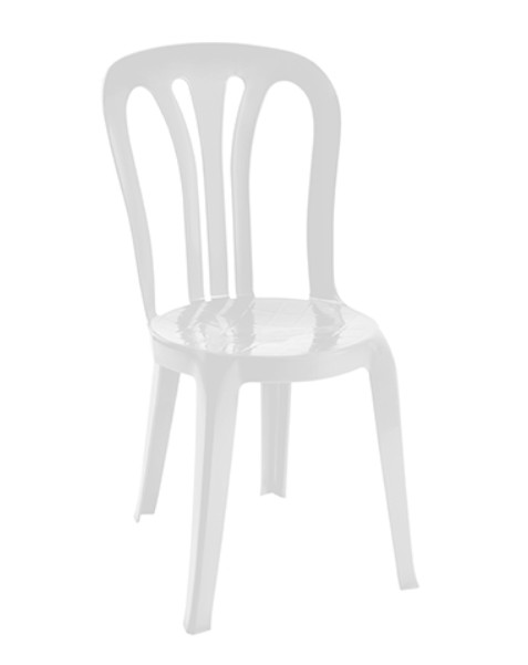 Pack de 48 Sillas Apilables en Blanco Mod GARROTXA
