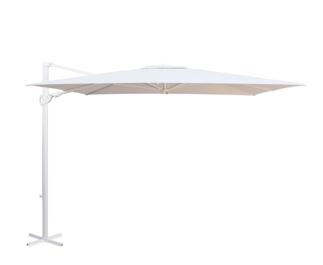 Parasol Lateral Exterior MALLORCA 3x3m en Blanco