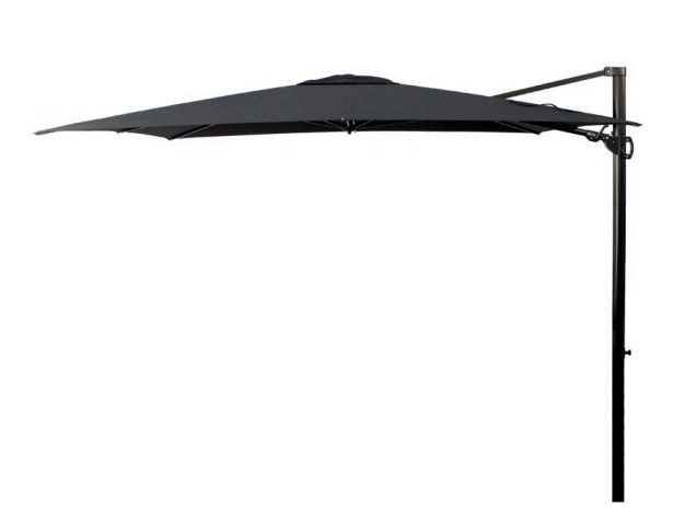 Parasol Lateral Exterior MALLORCA 3x3m en Negro