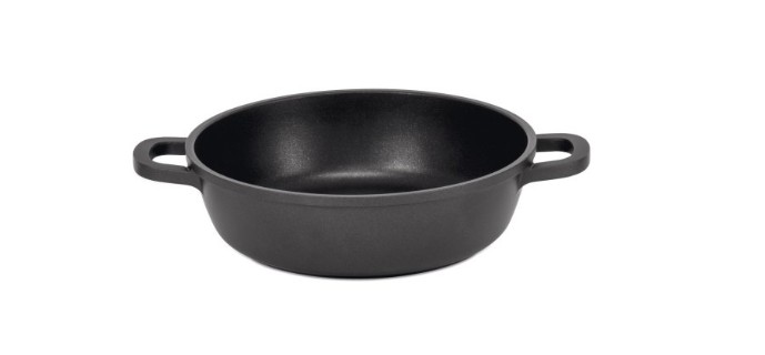 Cacerola Baja Sin Tapa Black Serie 16 cm
