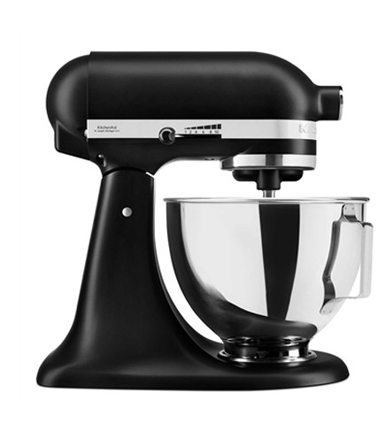 Robot Profesional 4,3 L en Negro Mate Mod 5KSM95PSEBM