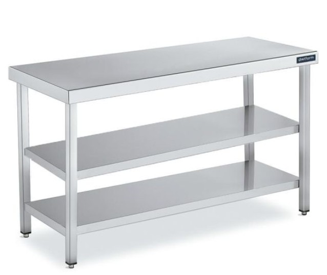 Mesa Central 2 Estantes 2000x700 mm Mod FC270200