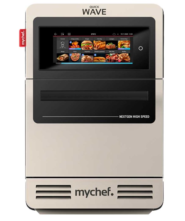 Horno de Cocción Acelerada QUICK WAVE 2 Blanco Crema