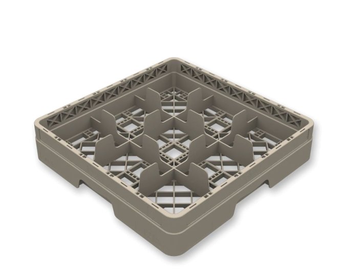 Cesta 9 Compartimentos Abierta 500X500X260 MM