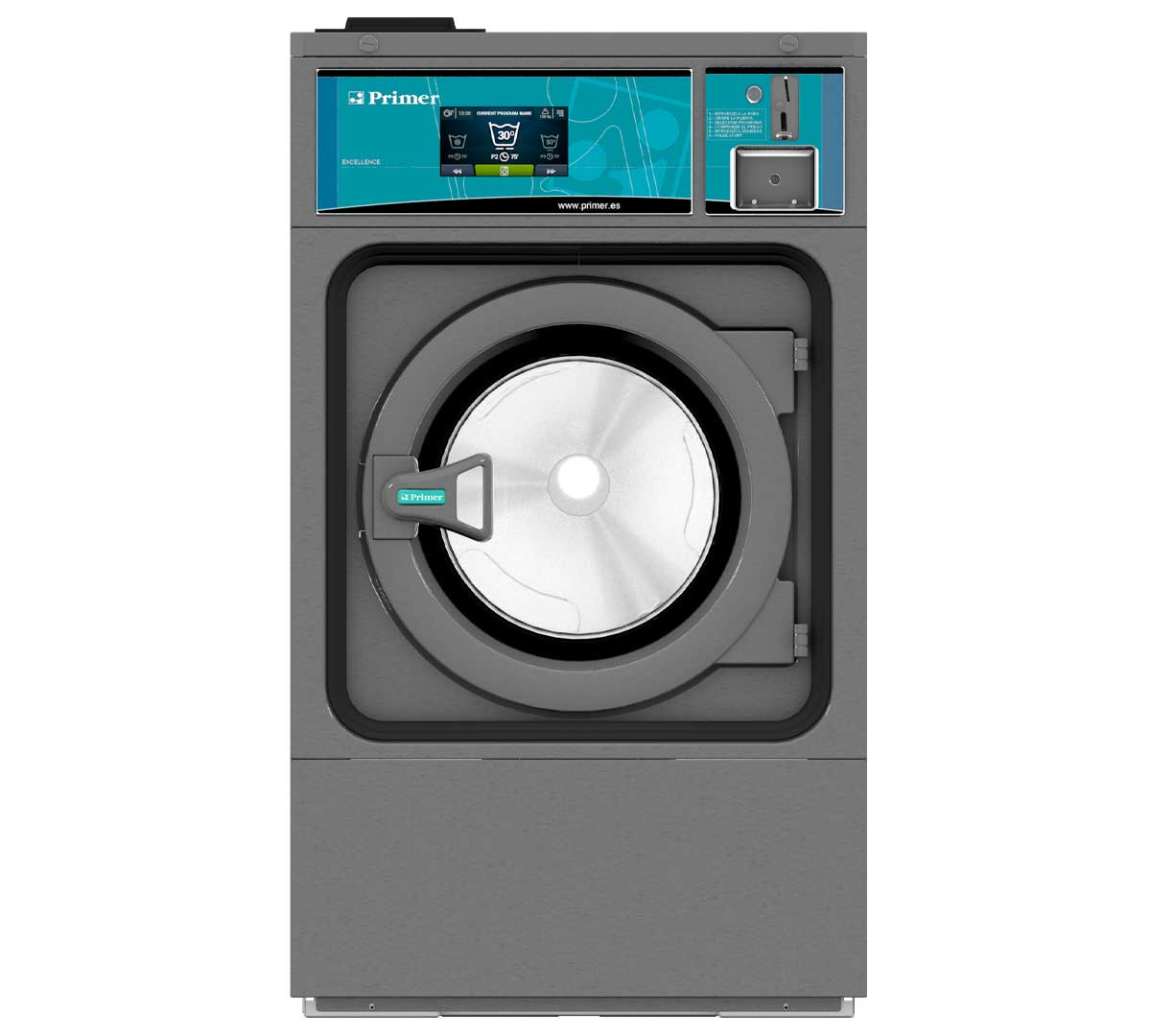 Lavadora Industrial 10 kg Autoservicio Mod LS-11 T2 S