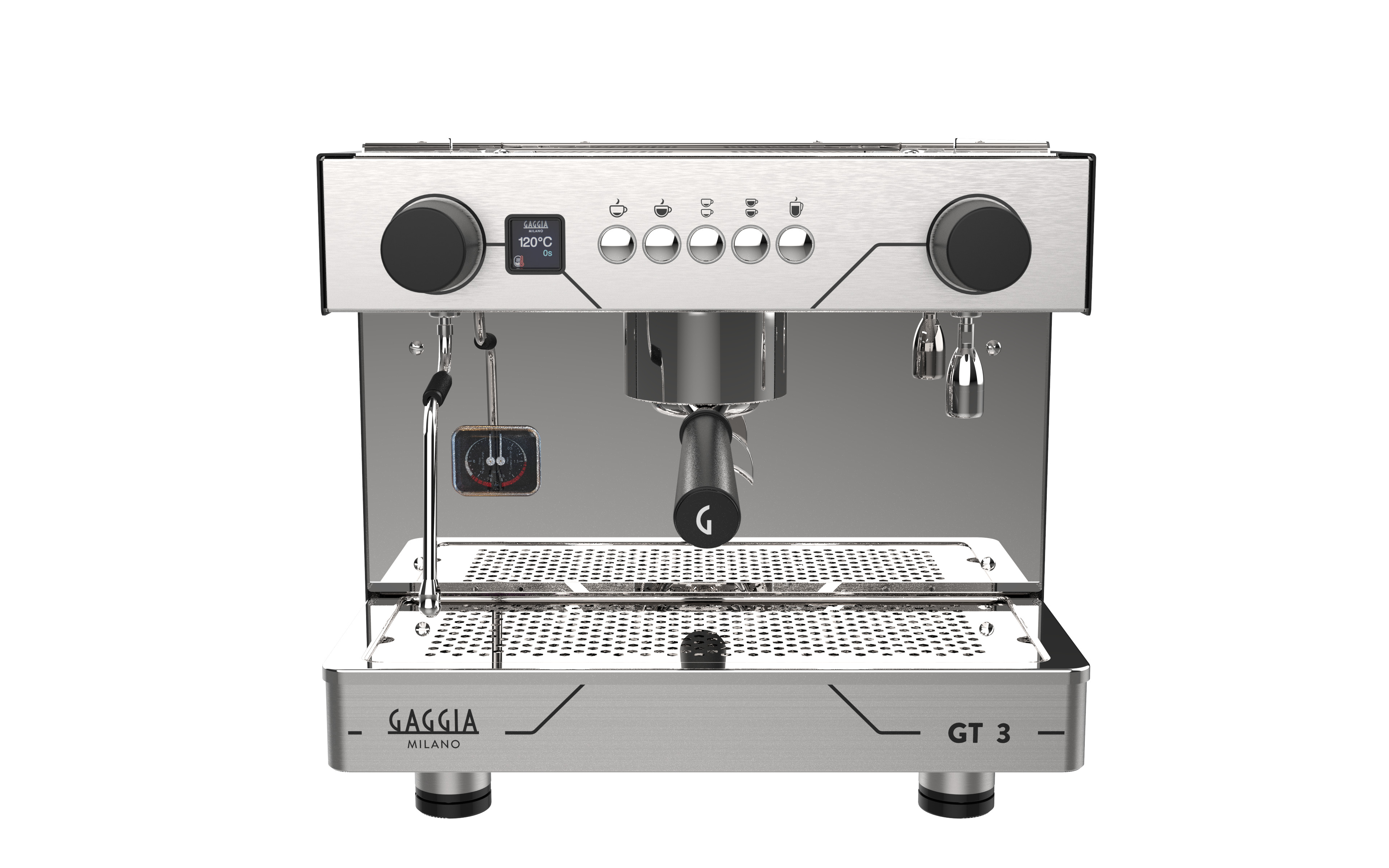 Cafetera 1 Grupo en Negro Display Mod GT 3 1 GR BLACK