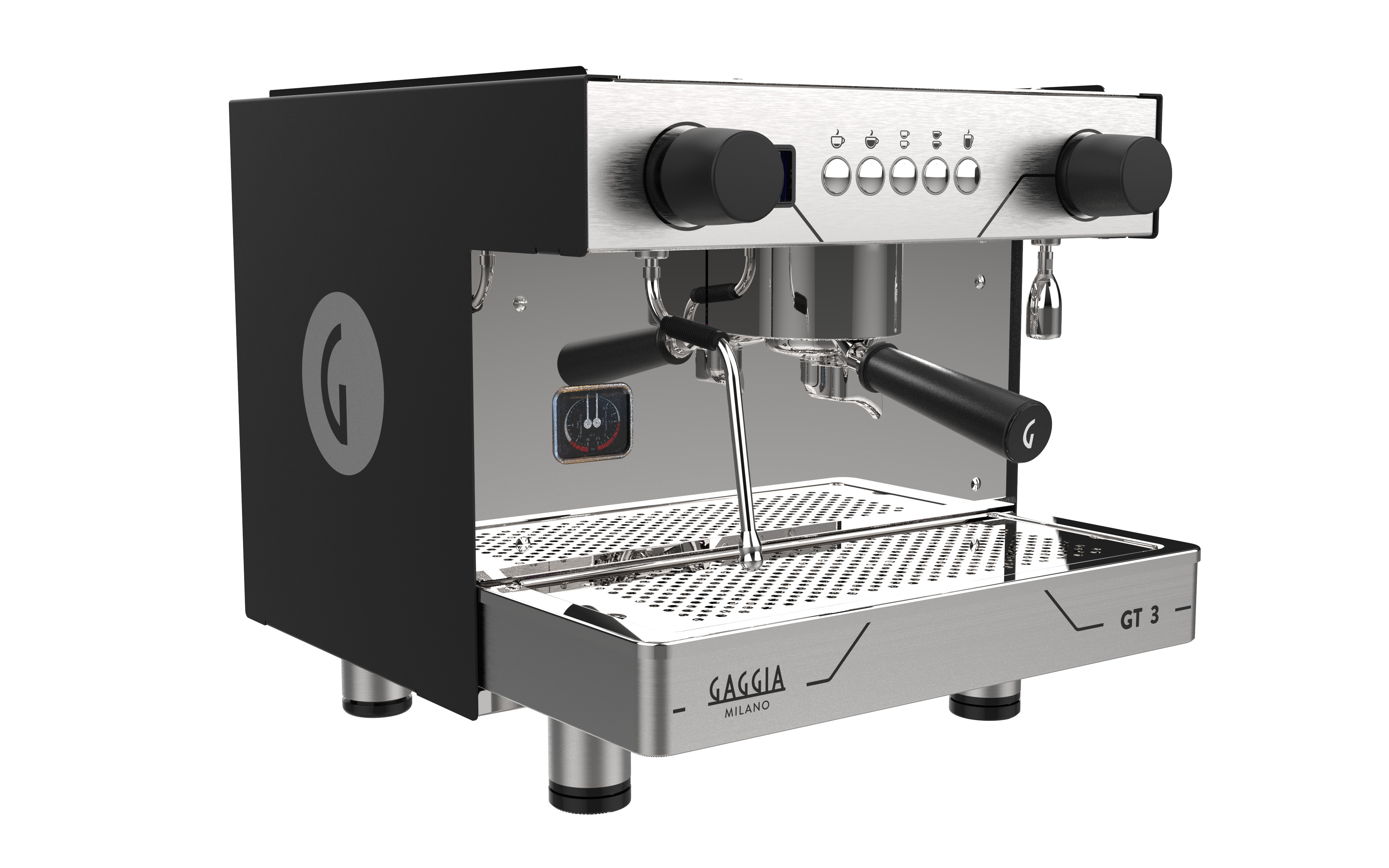 Cafetera 1 Grupo en Negro Display Mod GT 3 1 GR BLACK 1