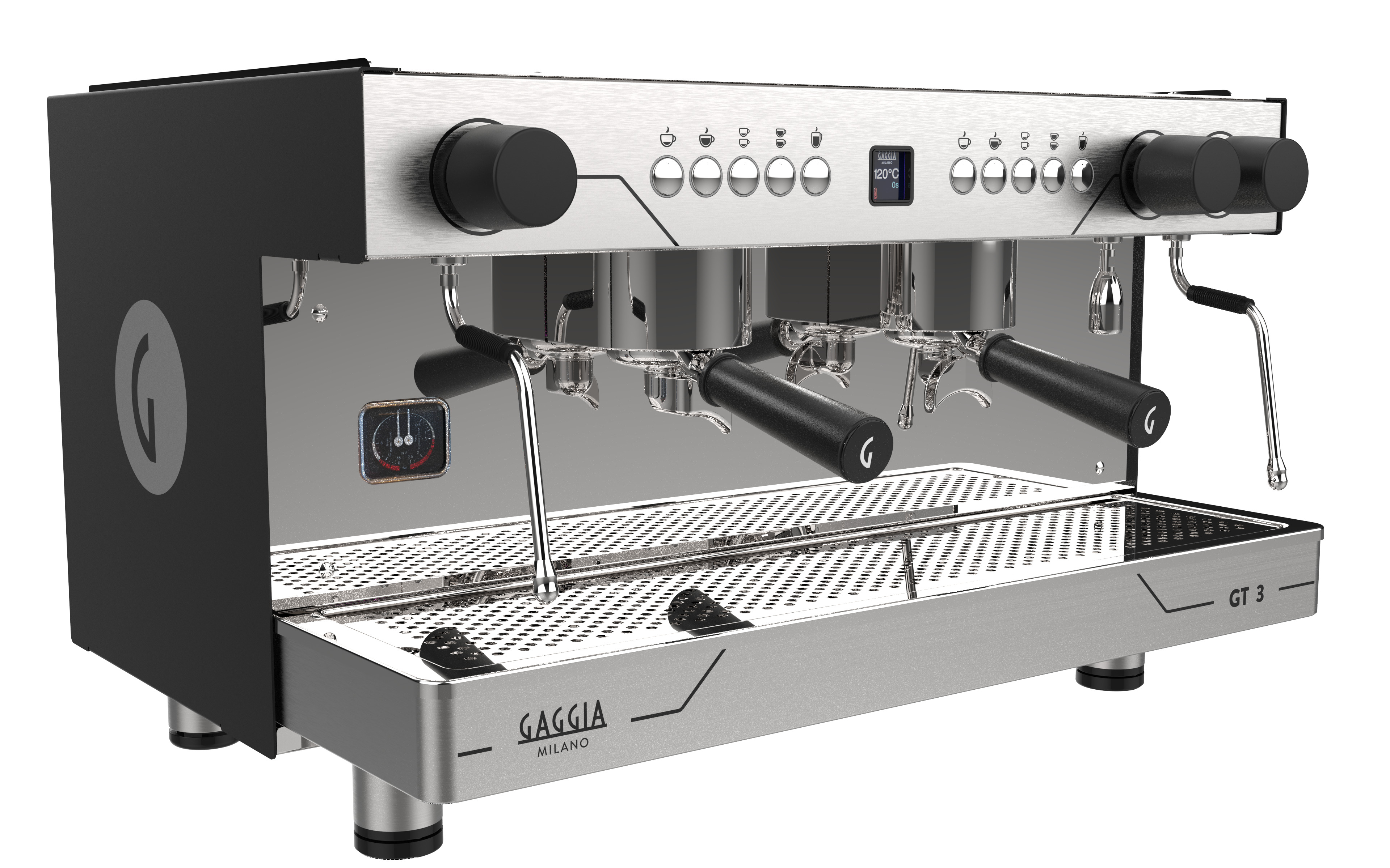 Cafetera 2 Grupos Display Mod GT 3 2GR BLACK 1