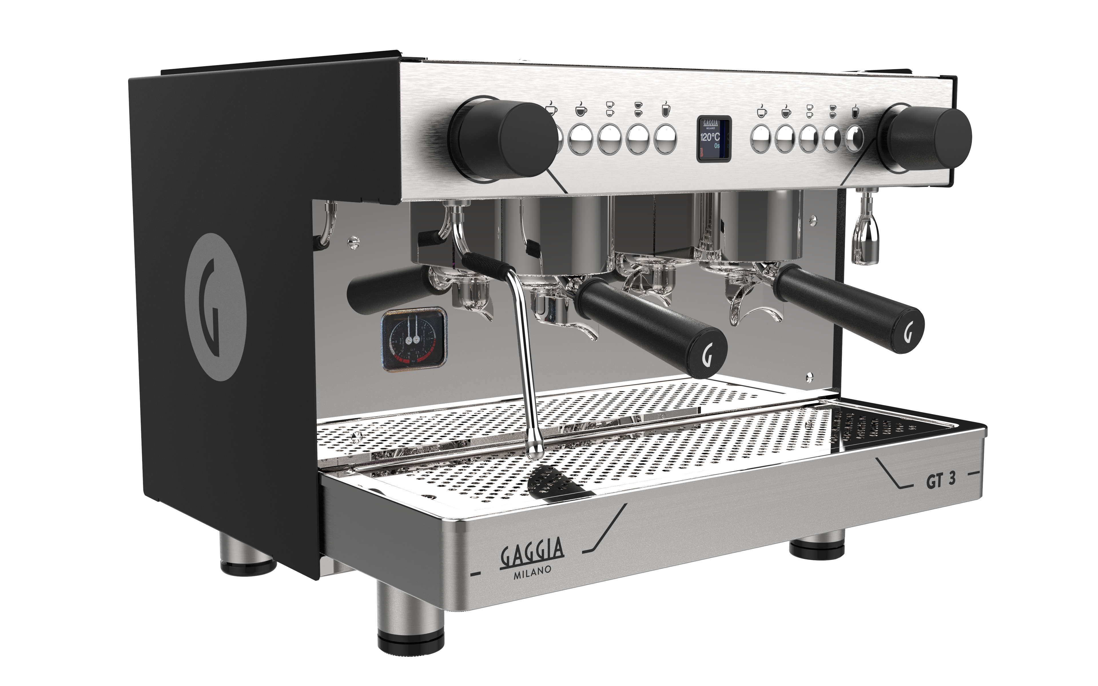Cafetera 2 Grupos Mod GT 3 2GR Compact Black 1