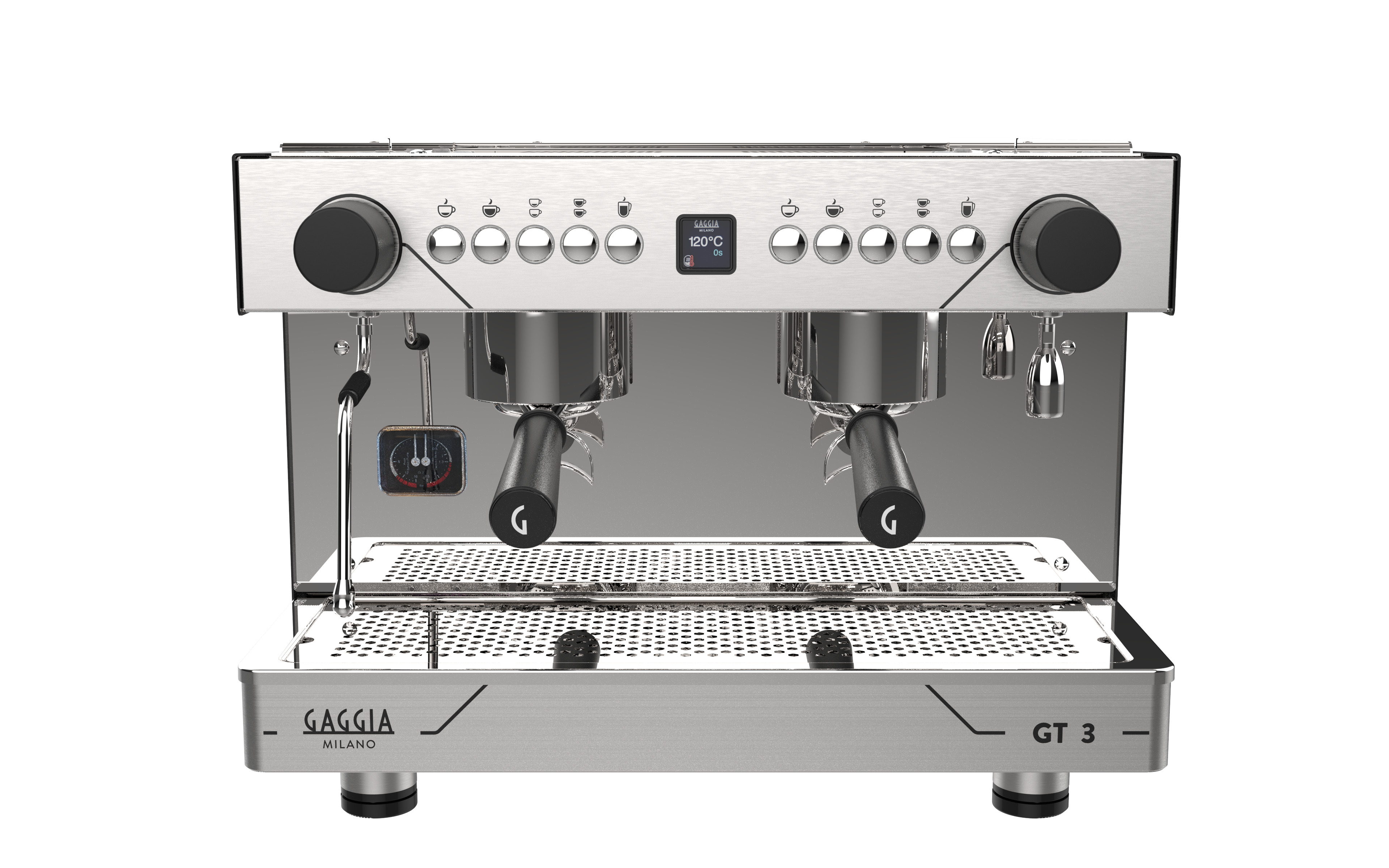 Cafetera 2 Grupos Mod GT 3 2GR Compact Black