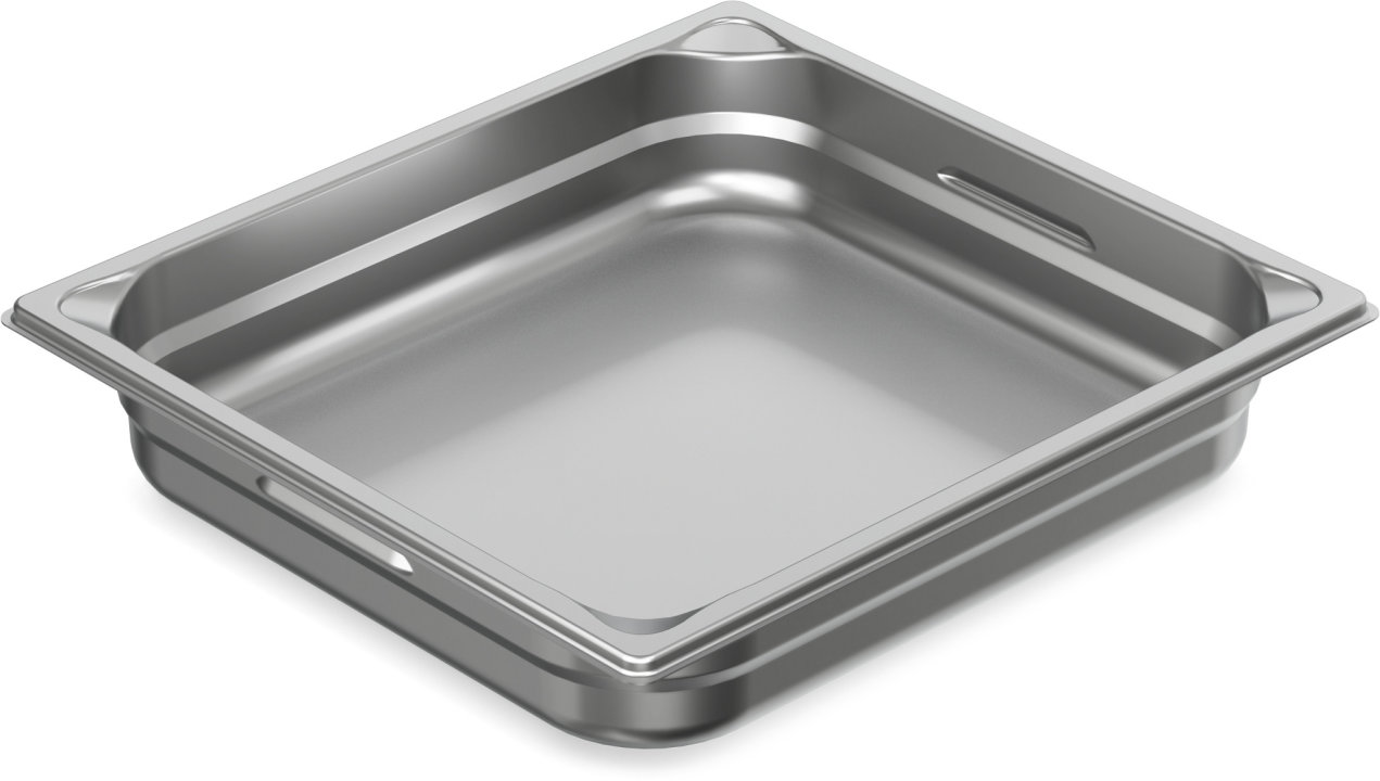 Cubeta de Acero Inox 18/10 PRO GN 2/3