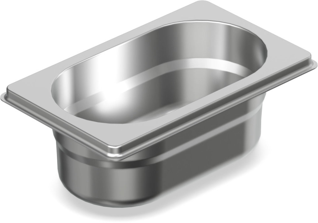 Cubeta de Acero Inox GN PRO GN 1/9