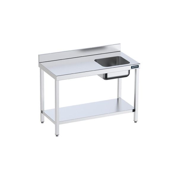 Mesa con Fregadero y Estante 1200x700 FCDE7012