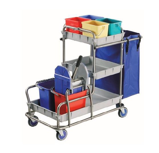 Carro Super Limpieza MOD 420 Inox