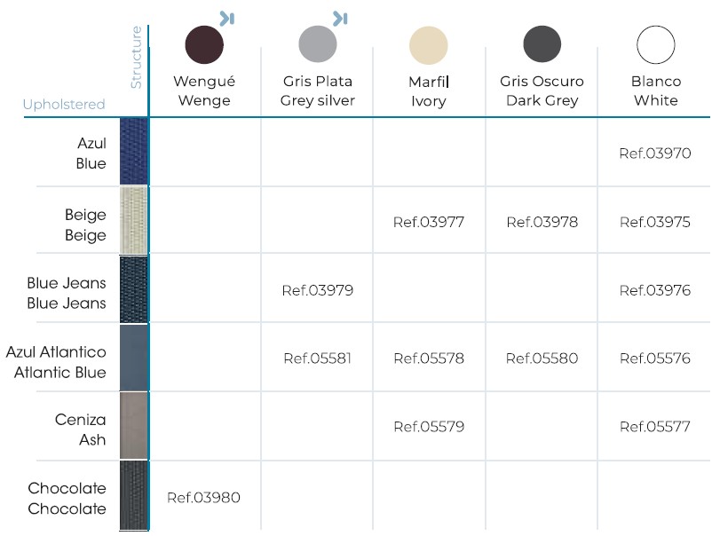 Pack 27 Tumbonas MARINA CLUB Blanco - Beige 5