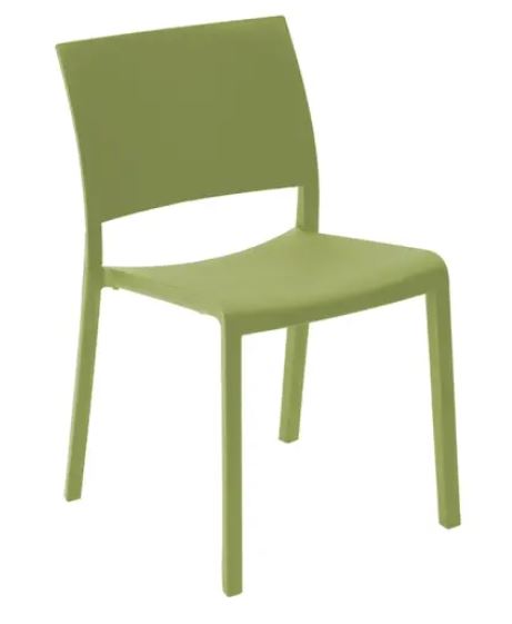 Pack de 24 Sillas Fiona en VERDE OLIVA