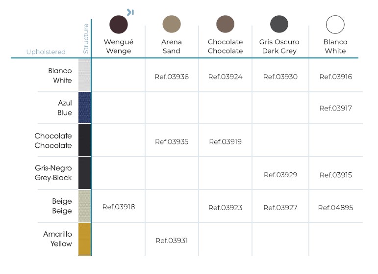 Pack 2 Tumbonas SKY CLUB Chocolate - Blanco 4