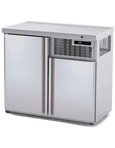 Enfriador de Barriles 2 Puerta s Inox + Cristal Mod BV-100