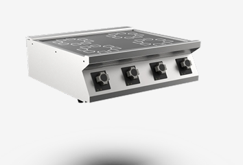 cocina vitrocerámica 4 zonas sobremesa M1-70 CV78ET