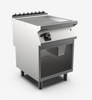 Fry-top a gas sobre mueble abierto M1-70 FT76GLCSG