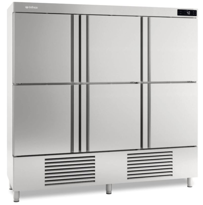 Armario Refrigeración 6 Puertas, Mod. AN 1606 T/F