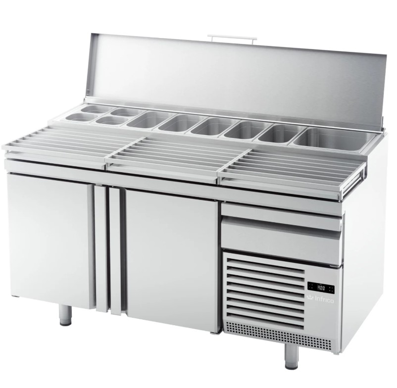 Mesa Refrigerada para Pizza Mod MPL 1740