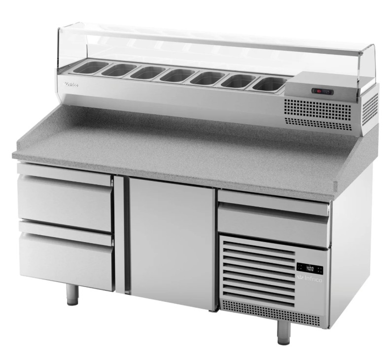 Mesa Refrigerada para PIZZA Mod MP 1740