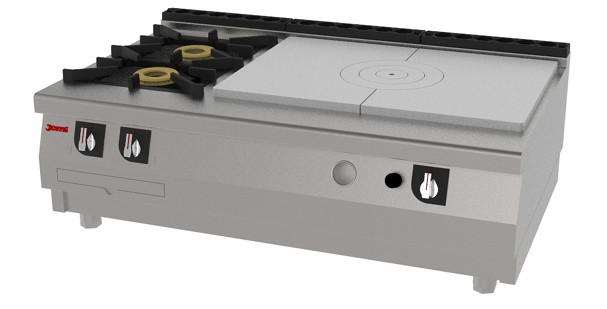 COCINA A GAS PLACA RADIANTE COUP DE FEU, STP706