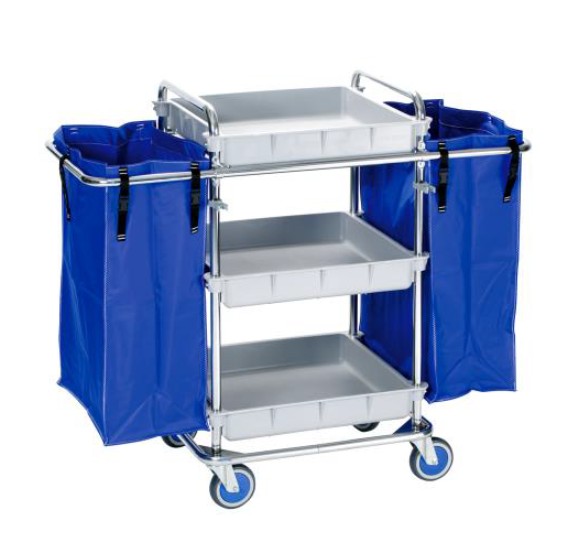 Carro Transporte Lenceria MOD 30 Inox