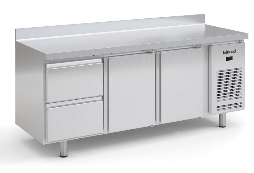 Mesa Refrigerada GN 1/1MOD IM704P 2452x700x850 mm