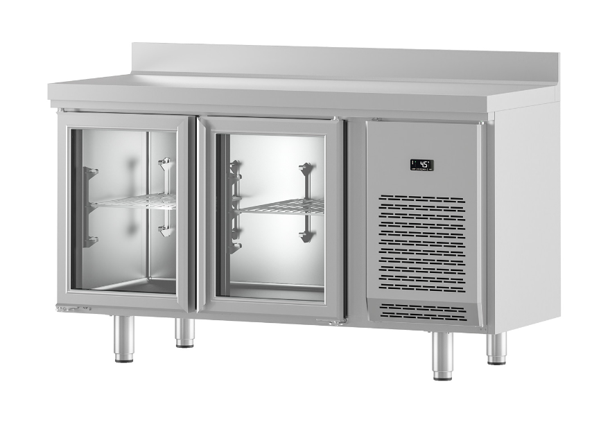 Frente Mostrador Con Puerta cristal MOD IF602PCR