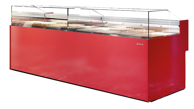 Vitrina Expositora para Pastelería Serie NIZA Mod. VNZ 12 DT