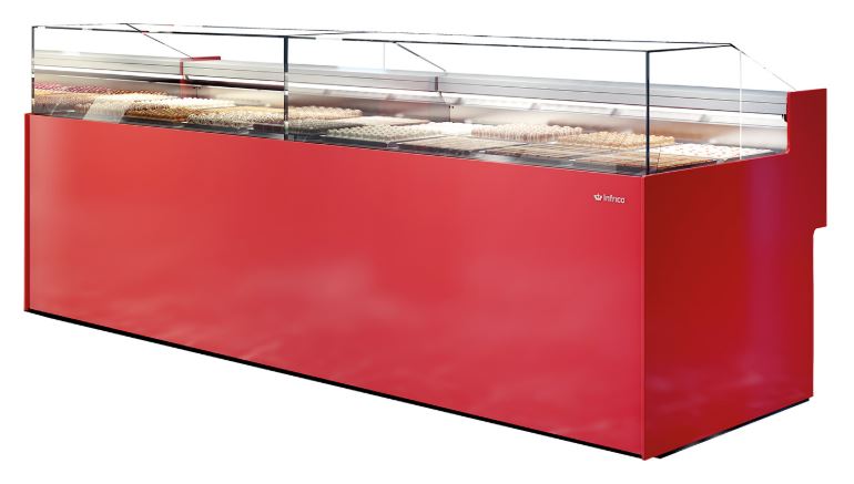 Vitrina Expositora para Pastelería Serie NIZA, Mod VNZ 15 DT