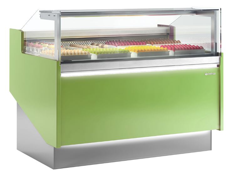 Vitrina Expositora para Pastelería Serie LYON, Mod VLY 12 LG