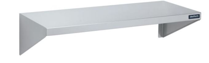 Estantería de pared inox 2000x400x250
