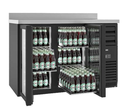 Mesa Bajo Mostrador SUPERCOOLER BLACK, Mod. SPC1470B