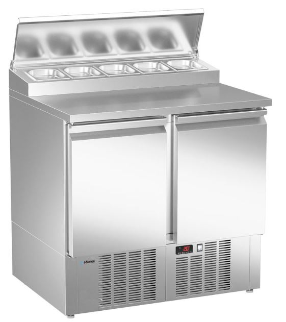 Mesa refrigerada para pizza y ensalada, Mod. MPGP-090
