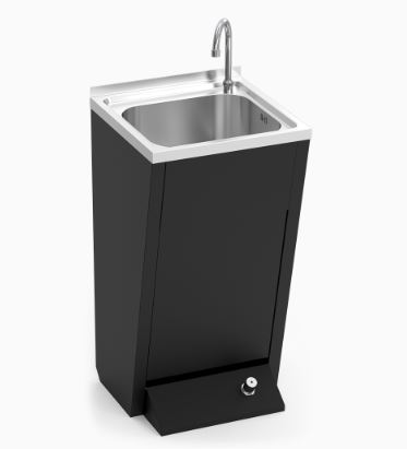 Lavamanos registrable con pedestal Serie Black