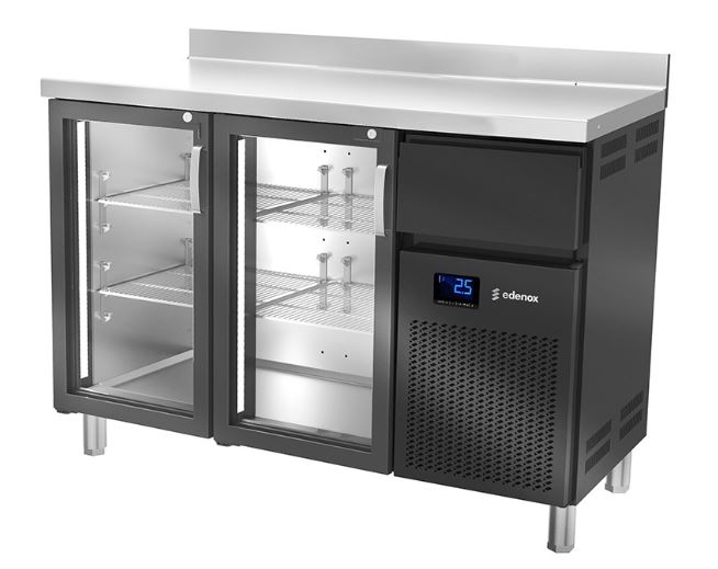 Mesa Snack Refrigerada, Mod. FMPS-200 HC NEGRO PC