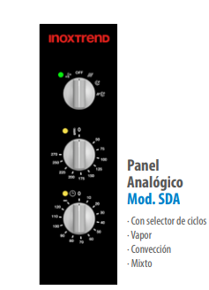 Horno Snack Mixto Directo Eléctrico 7xGN1/1, Mod SDA107E 2