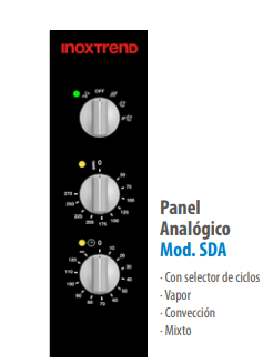 HORNO MIXTO DIRECTO SERIE SNACK MOD SDA-107E 2