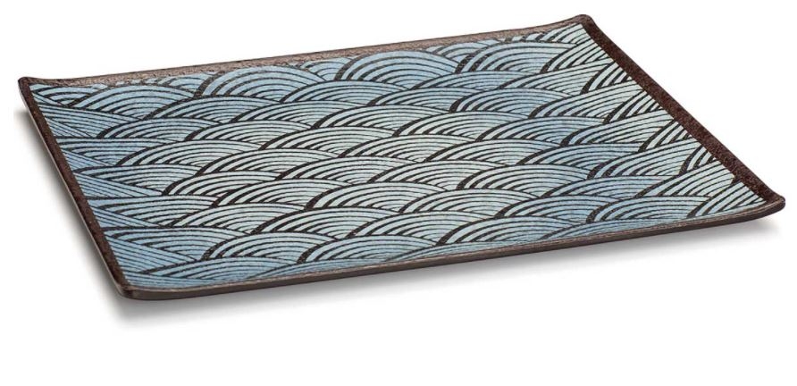 Bandeja rectangular ocean de 32.5x26.5 cm diámetro Pujadas