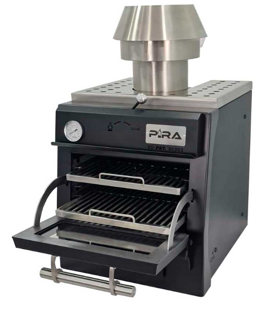 Horno brasa Pira 50 Black Home 45 comensales 1