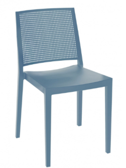 Silla monobloc de polipropeno y fibra de vidrio GRID-1