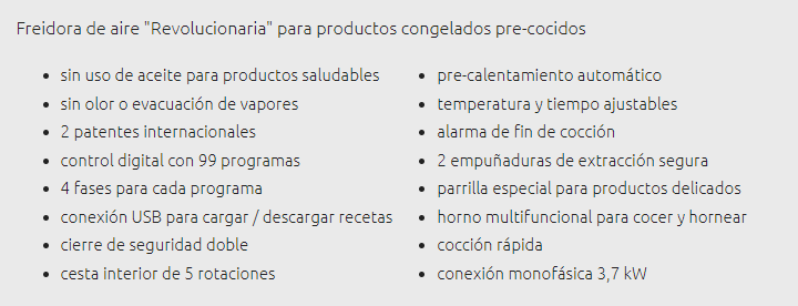 Freidora HOP!PRO automática,condensador,filtro,auto-lavado 6