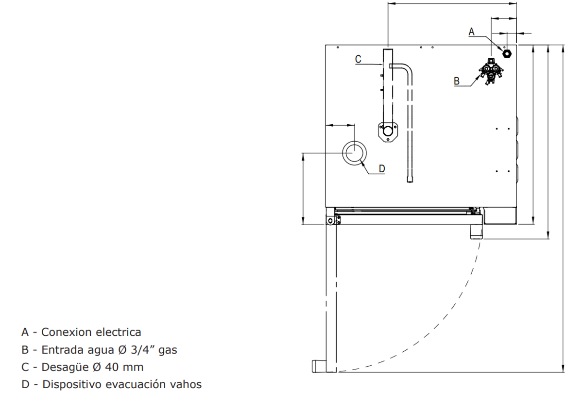 Horno mixto directo programable LEVEL-UP 3