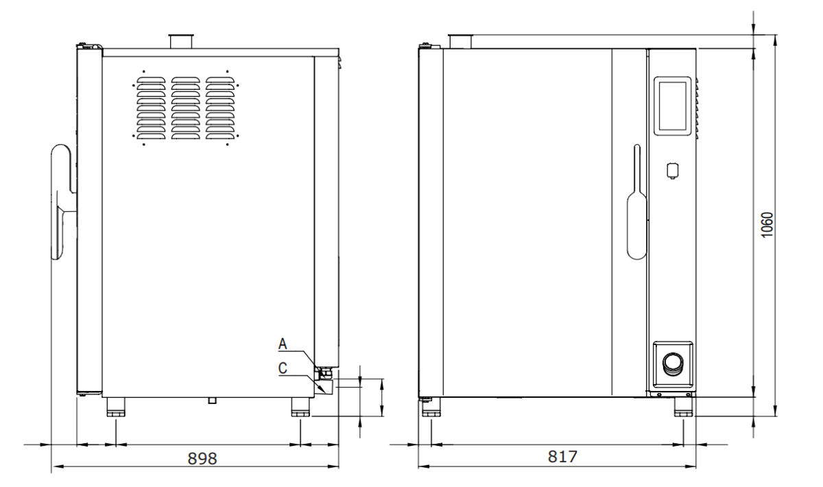 Horno Mixto LEVEL-UP Eléctrico 11xGN 1/1 LUDT111E 2
