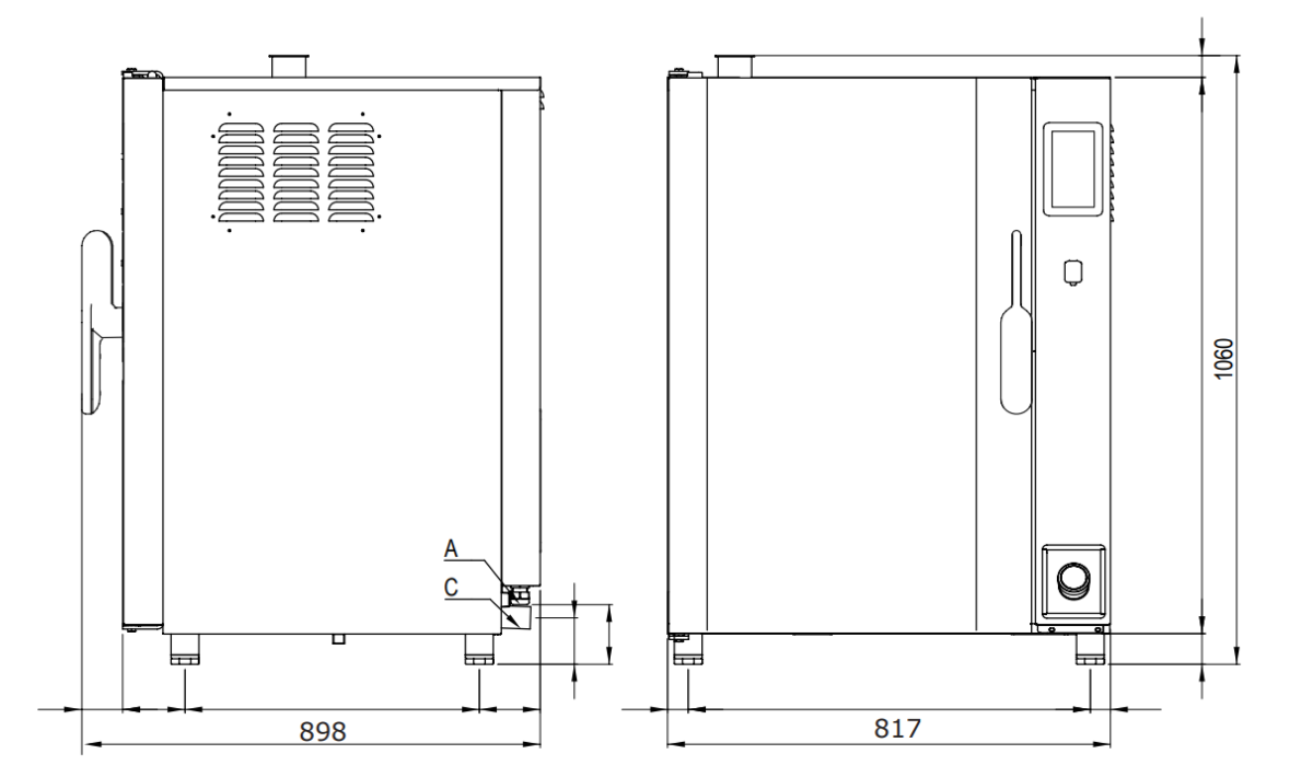 Horno mixto directo programable LEVEL-UP 2