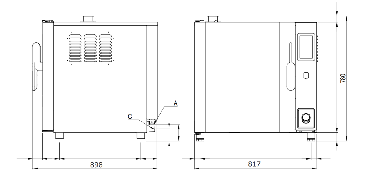 Horno Mixto LEVEL-UP Eléctrico 7xGN 1/1, Mod LUDT107E 1