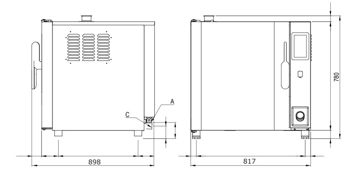 Horno mixto directo programable LEVEL-UP 1